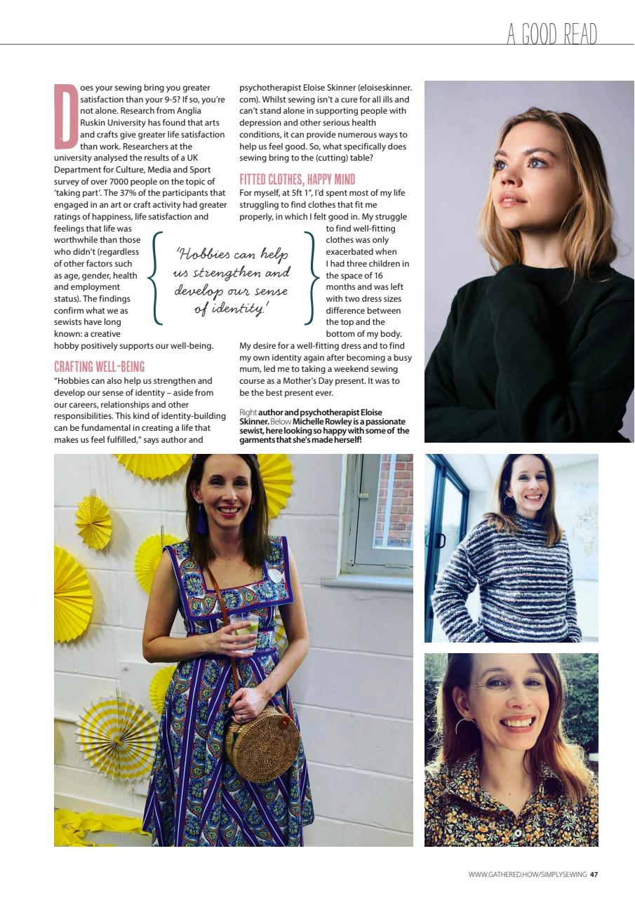 Simply Sewing Preview Pages