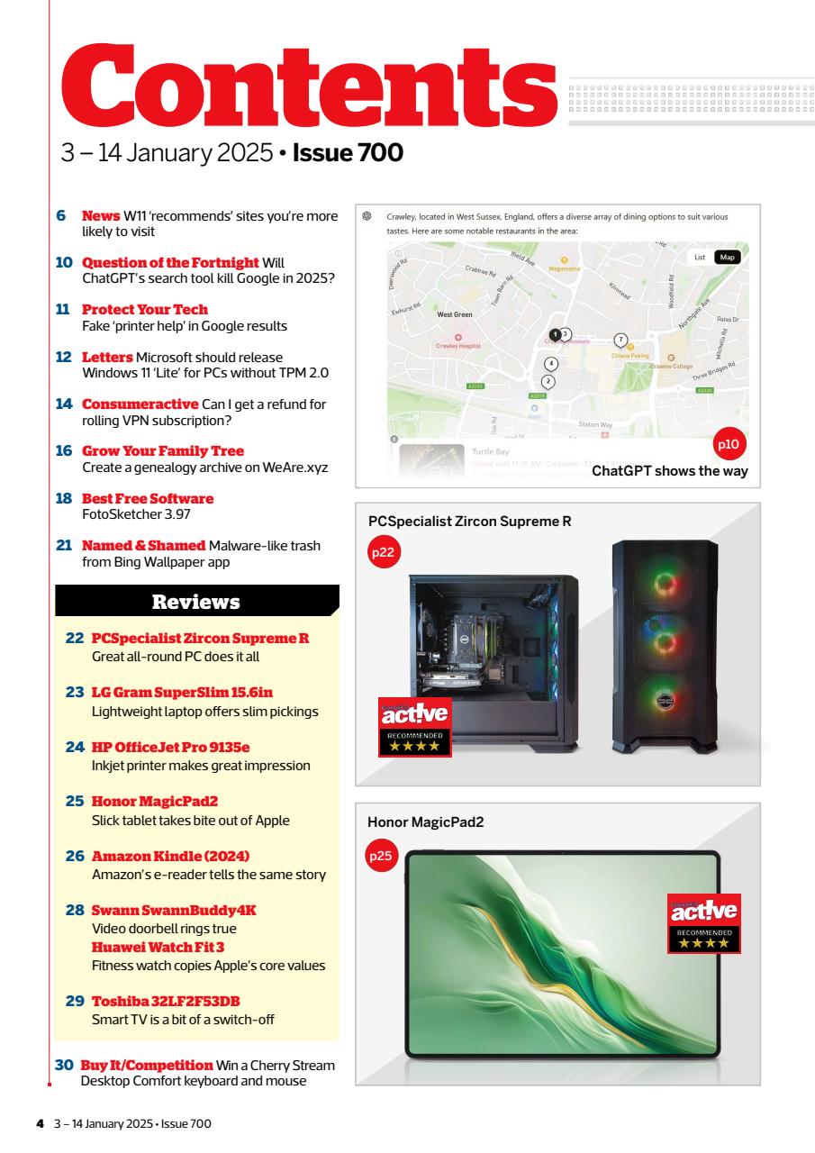 Computer Active Preview Pages