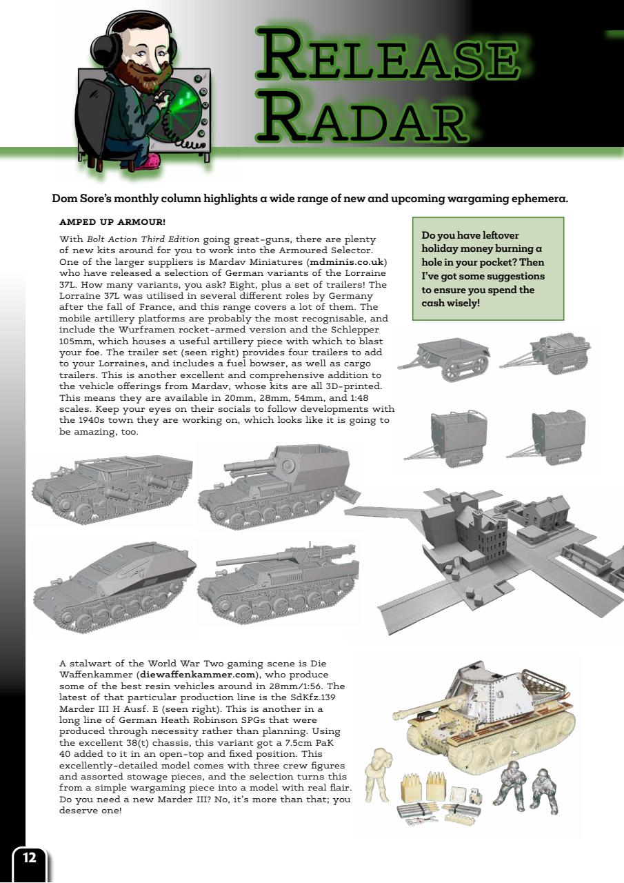 Wargames Illustrated Preview Pages