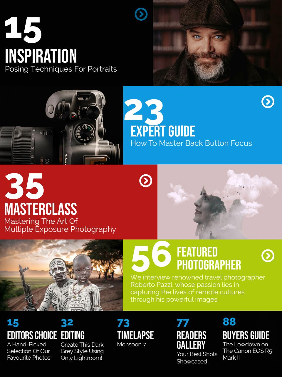 Photography Masterclass Magazine Preview Pages