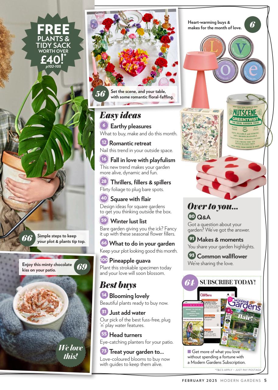 Modern Gardens Preview Pages