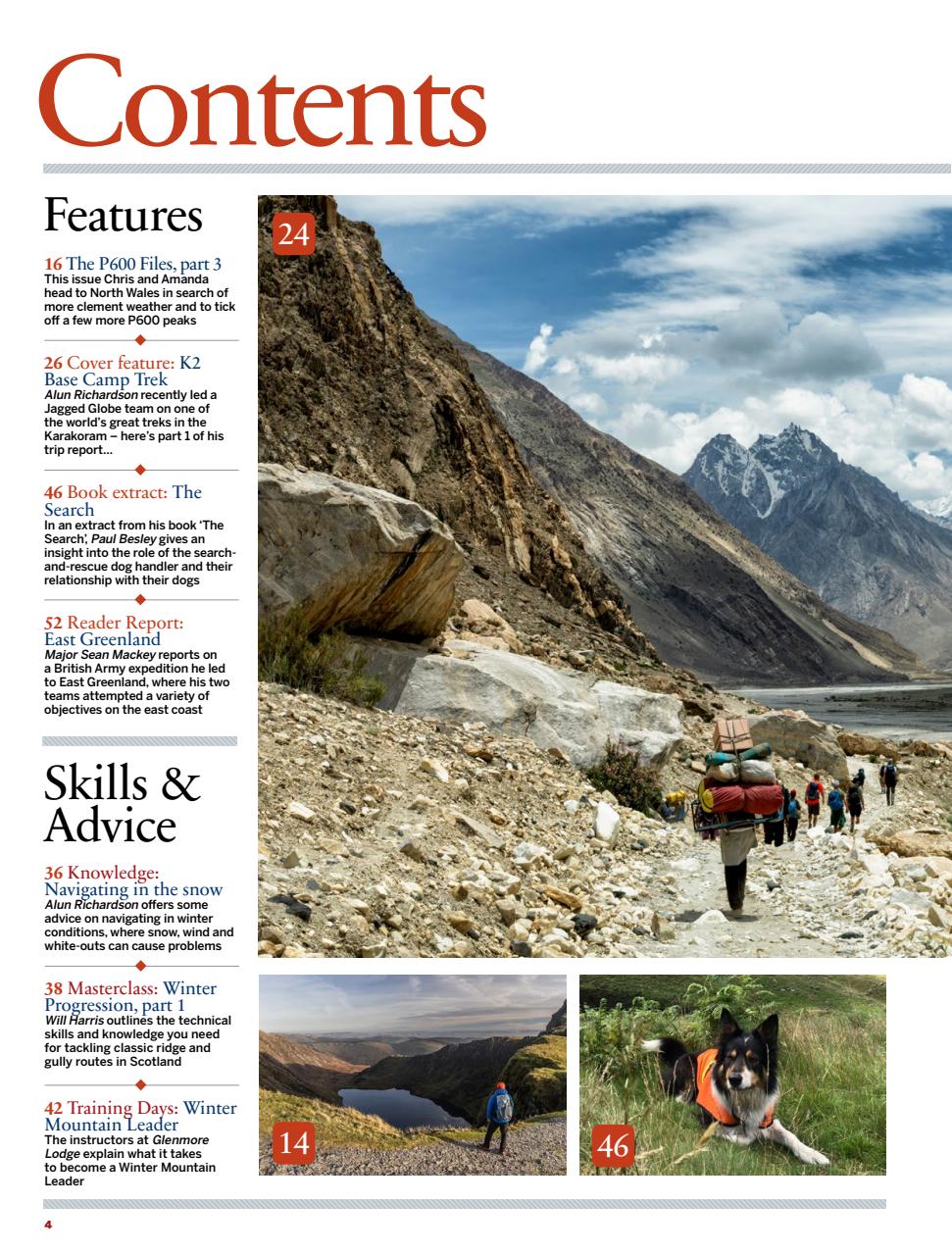 Trek & Mountain Magazine Preview Pages