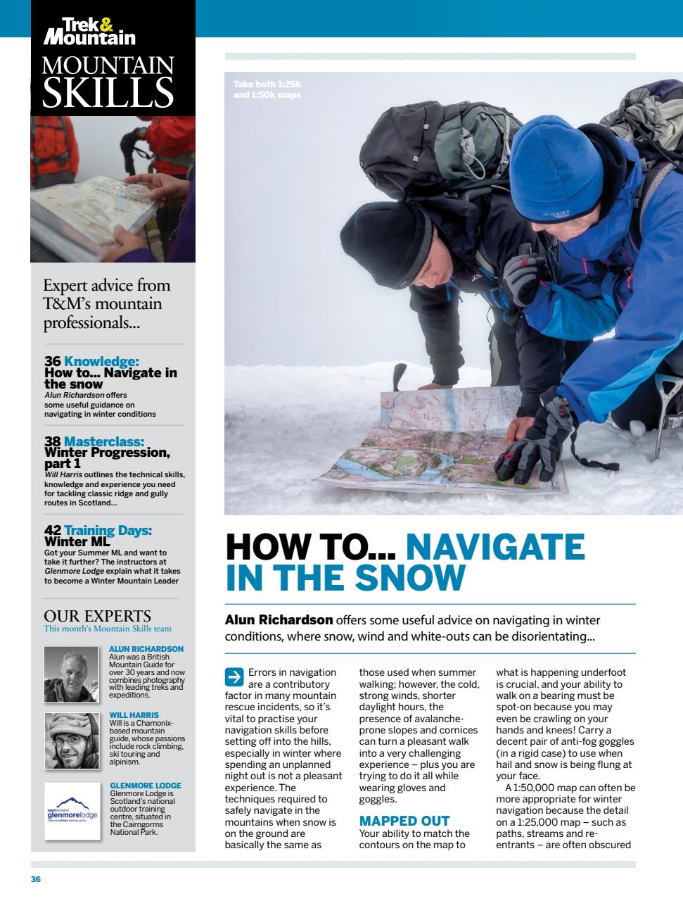 Trek & Mountain Magazine Preview Pages