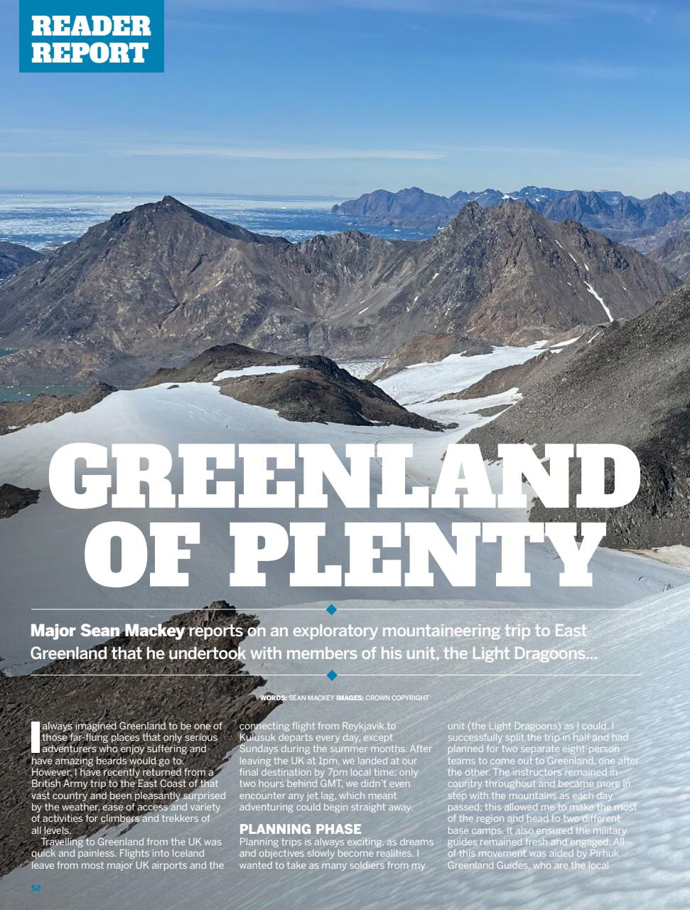 Trek & Mountain Magazine Preview Pages