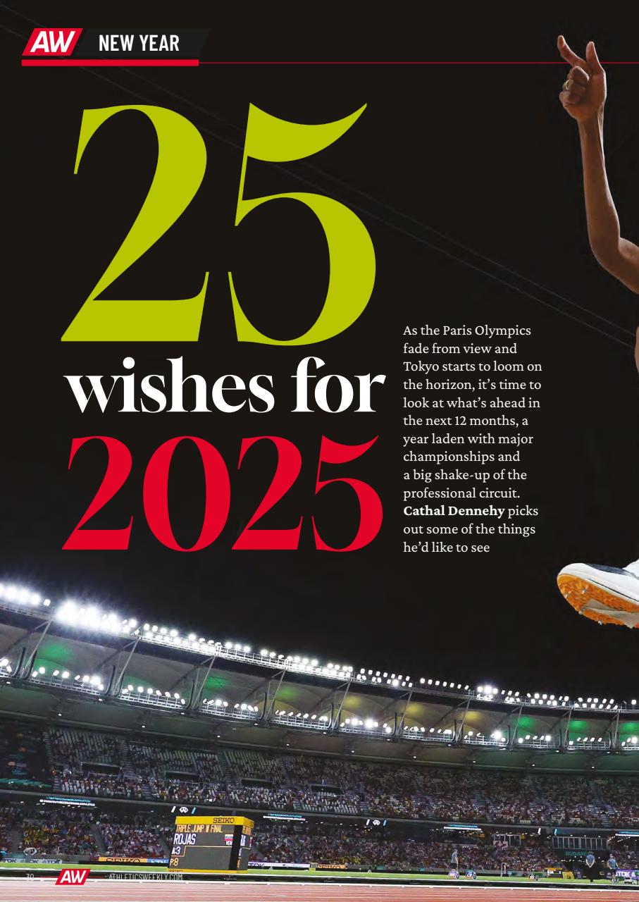 AW – Athletics Weekly Magazine Preview Pages