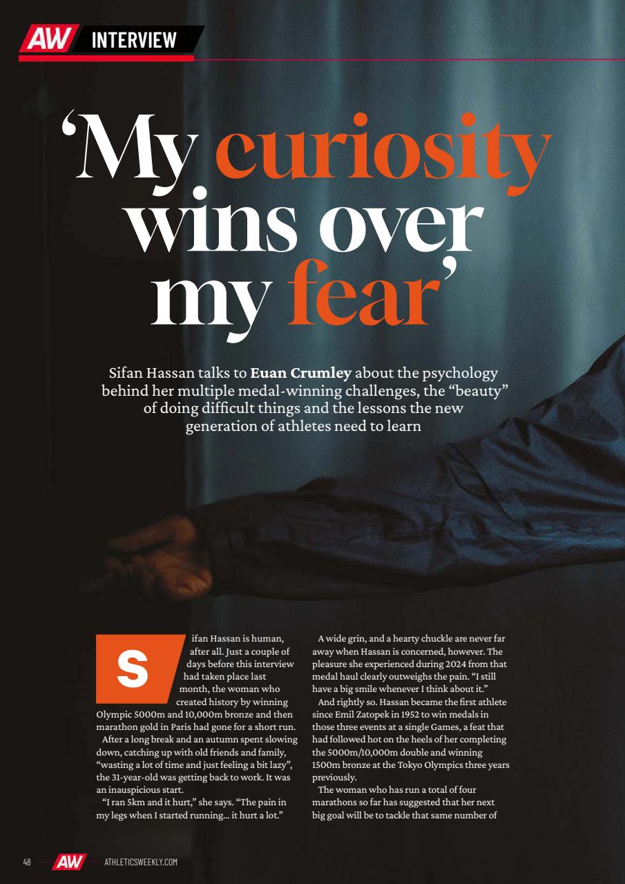 AW – Athletics Weekly Magazine Preview Pages