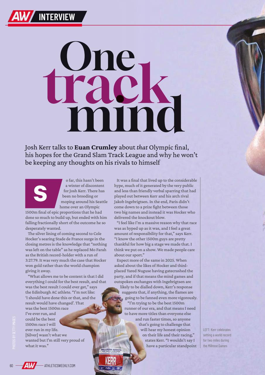 AW – Athletics Weekly Magazine Preview Pages