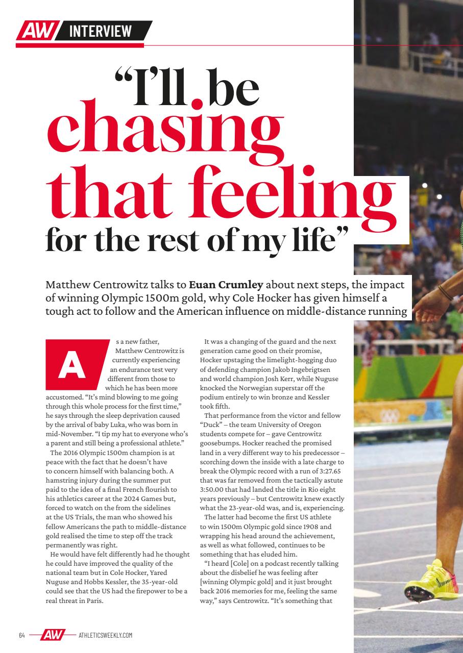 AW – Athletics Weekly Magazine Preview Pages
