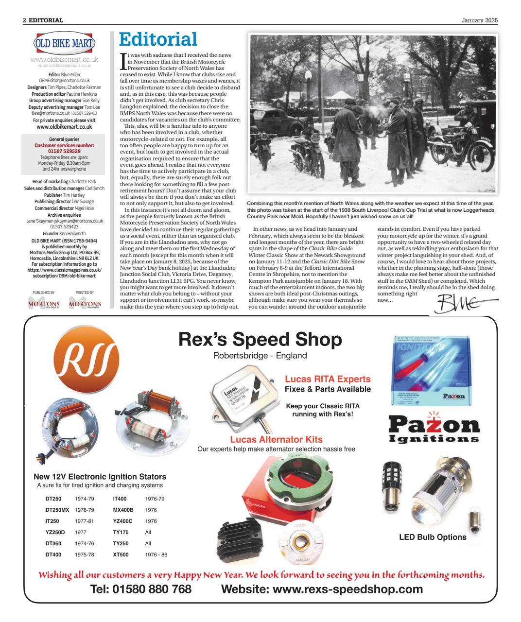 Old Bike Mart Preview Pages