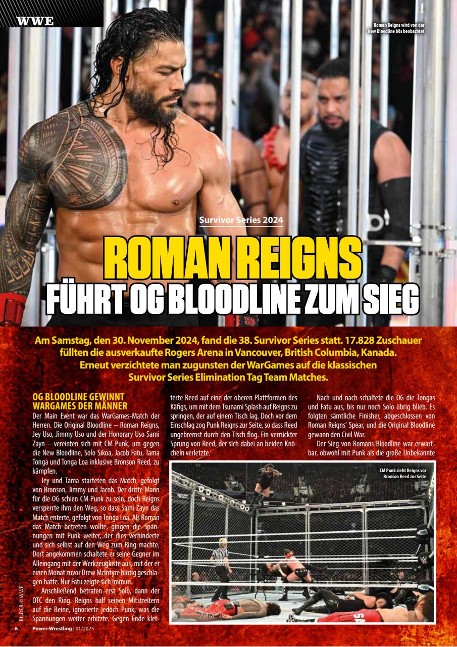 Power-Wrestling Preview Pages