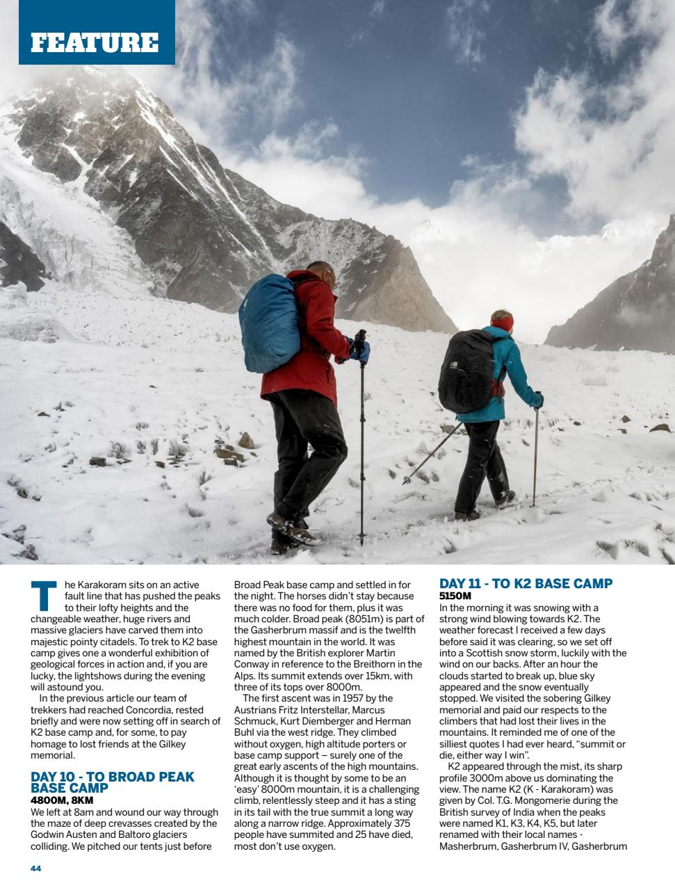 Trek & Mountain Magazine Preview Pages