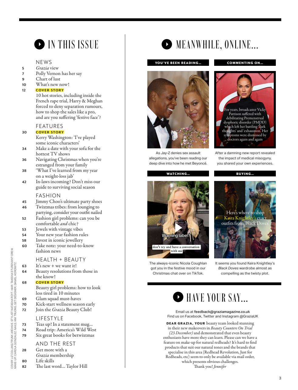 Grazia Preview Pages