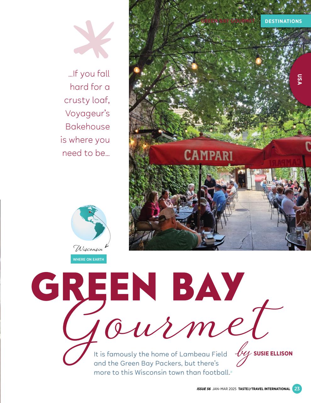 Taste & Travel International Preview Pages