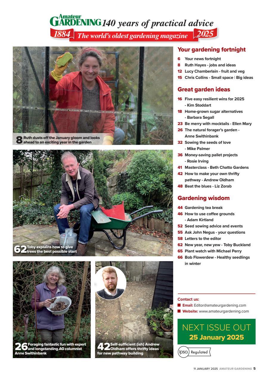 Amateur Gardening Preview Pages