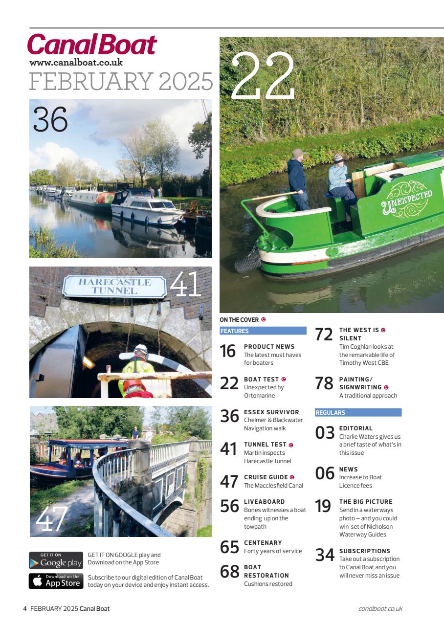 Canal Boat Preview Pages