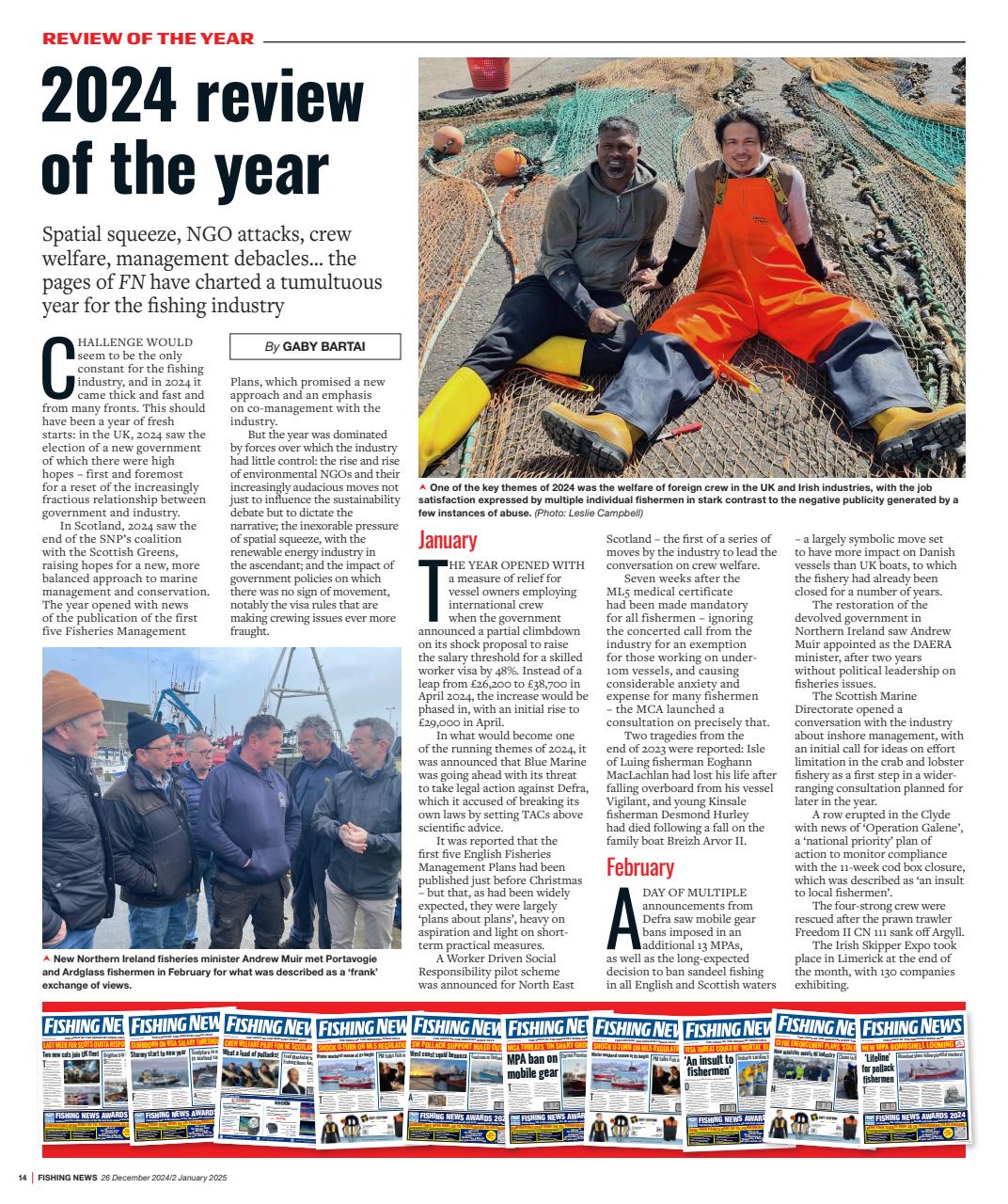 Fishing News Preview Pages