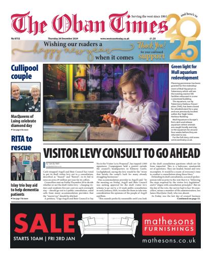 The Oban Times & Lochaber Times issue 