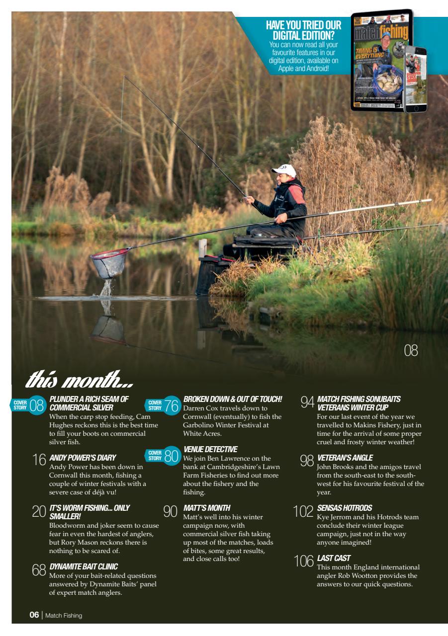 Match Fishing Preview Pages