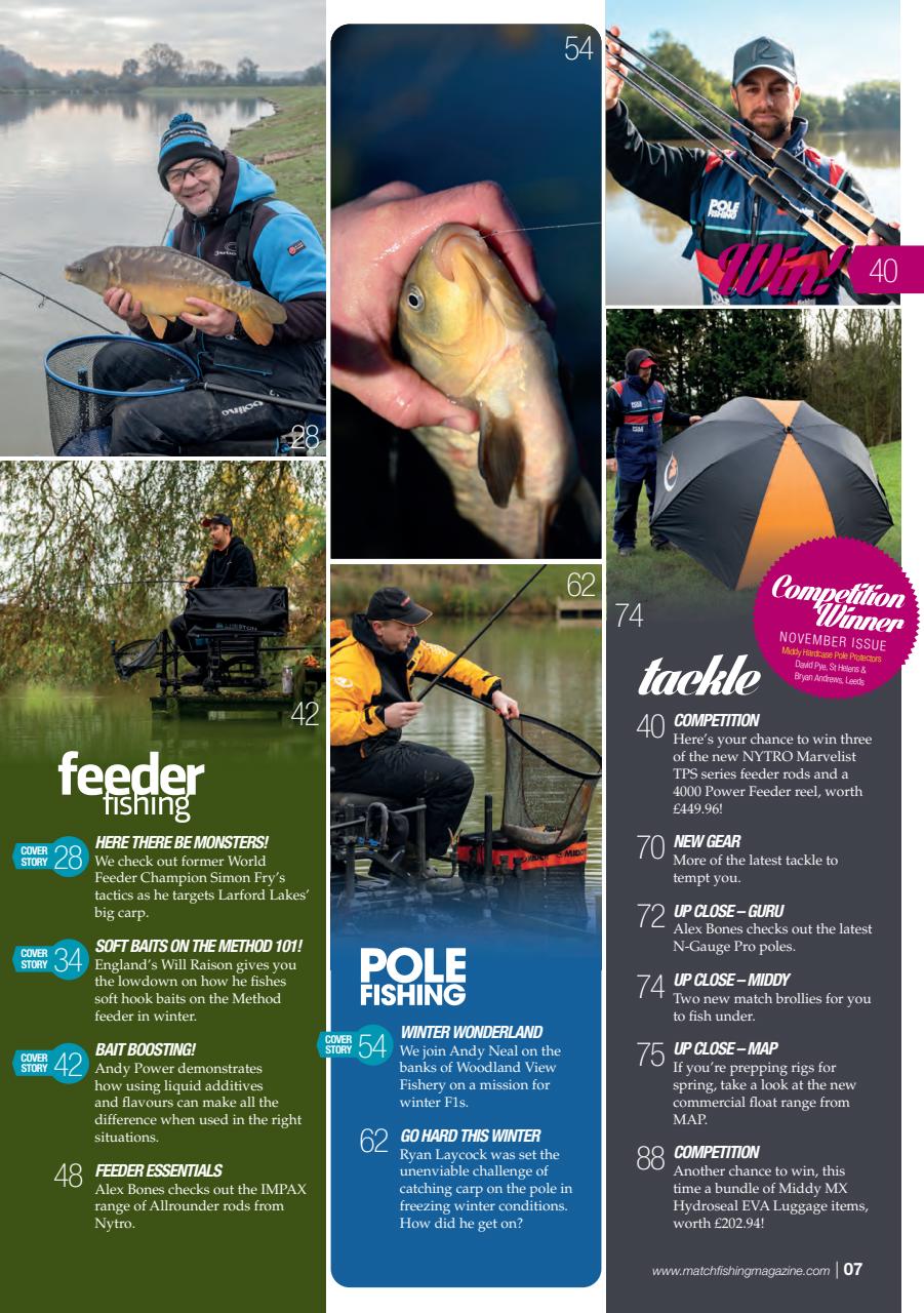 Match Fishing Preview Pages