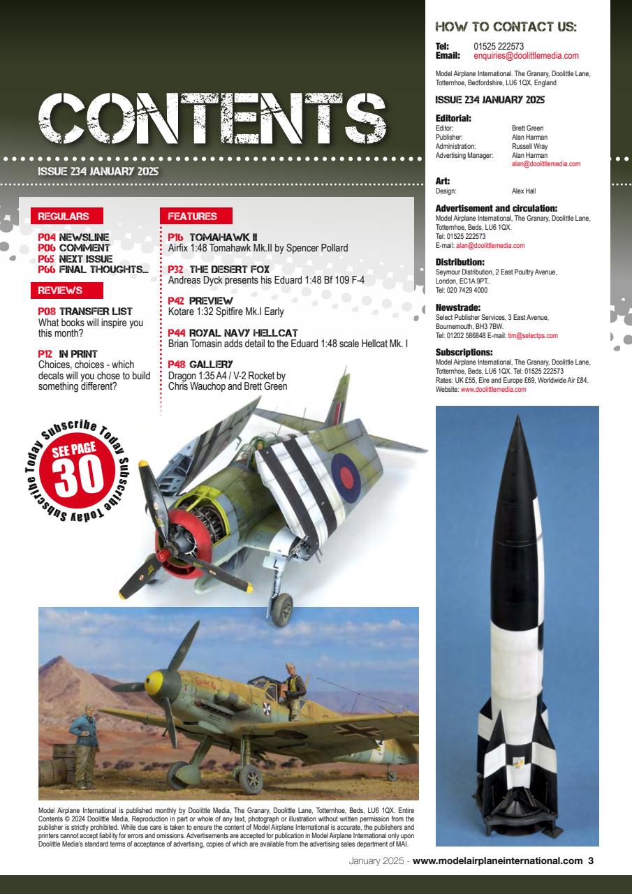 Model Airplane International Preview Pages
