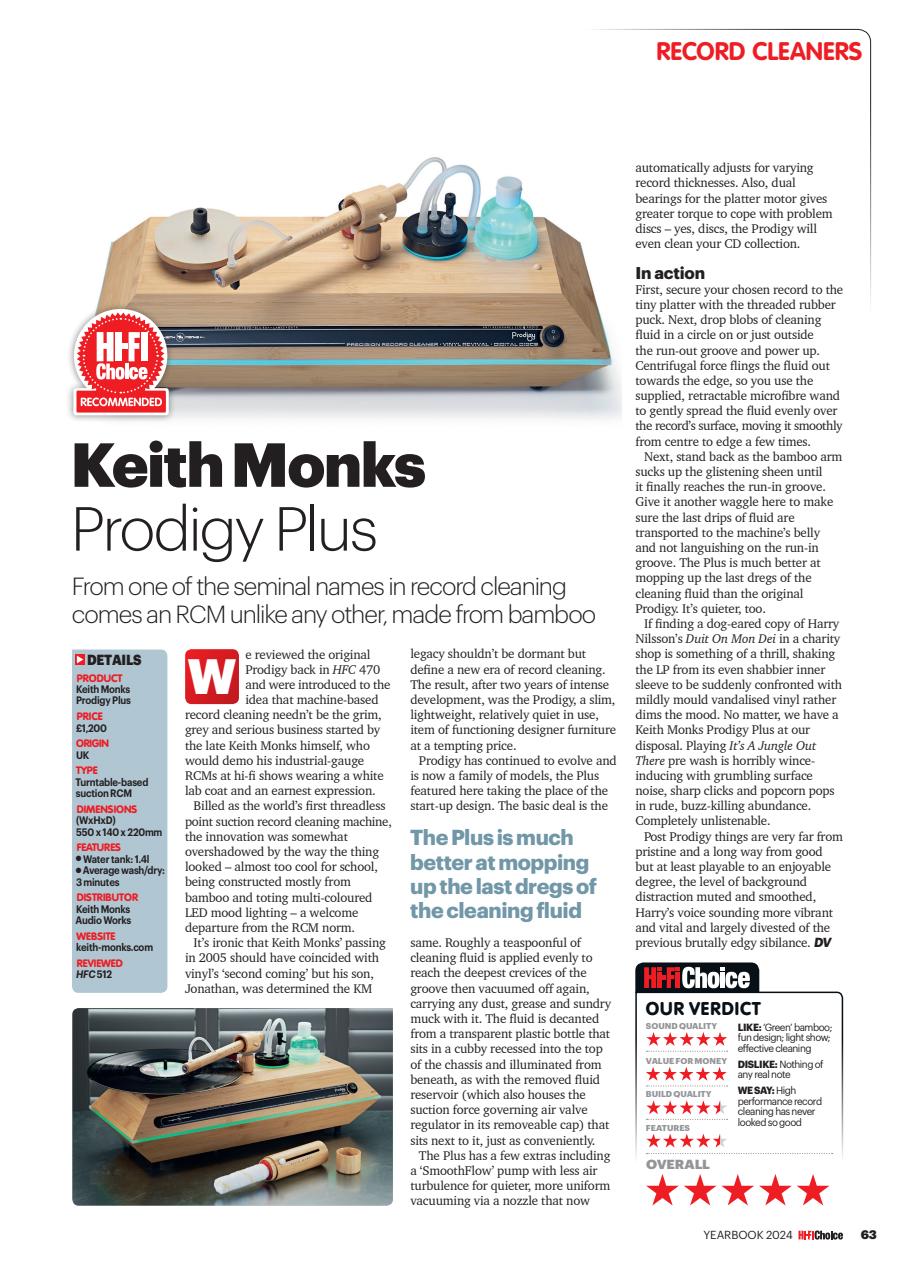 Hi-Fi Choice Preview Pages