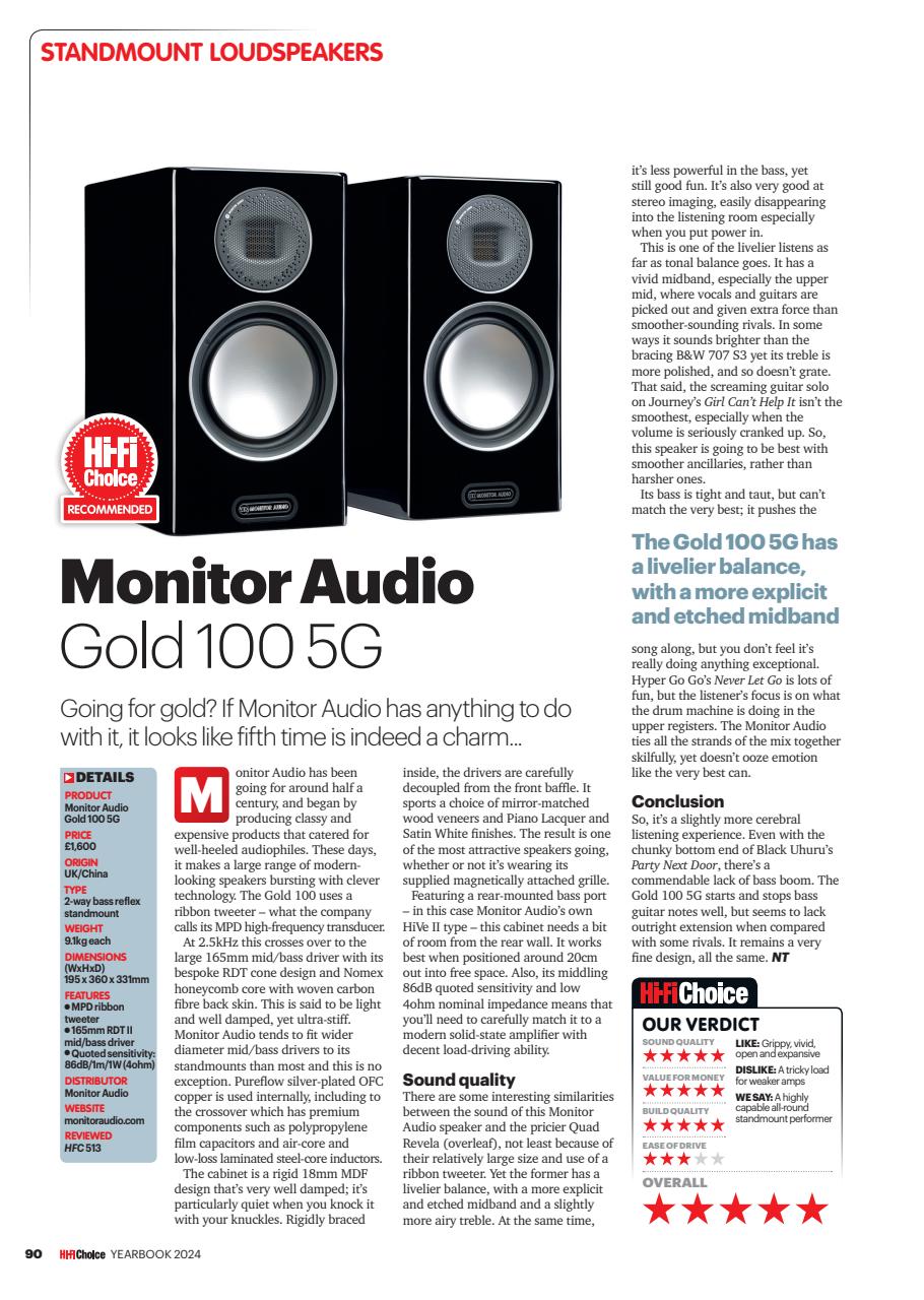 Hi-Fi Choice Preview Pages