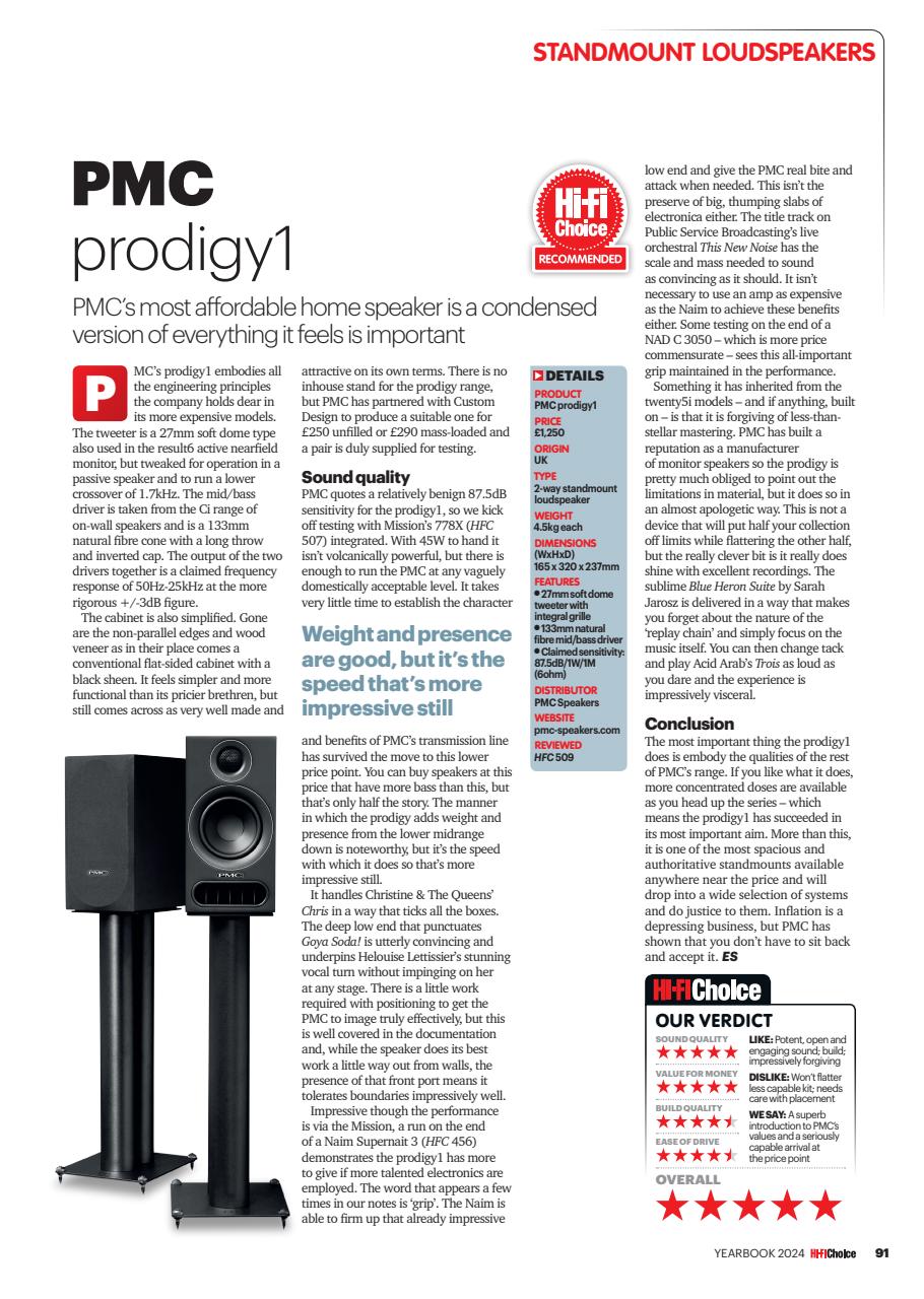 Hi-Fi Choice Preview Pages