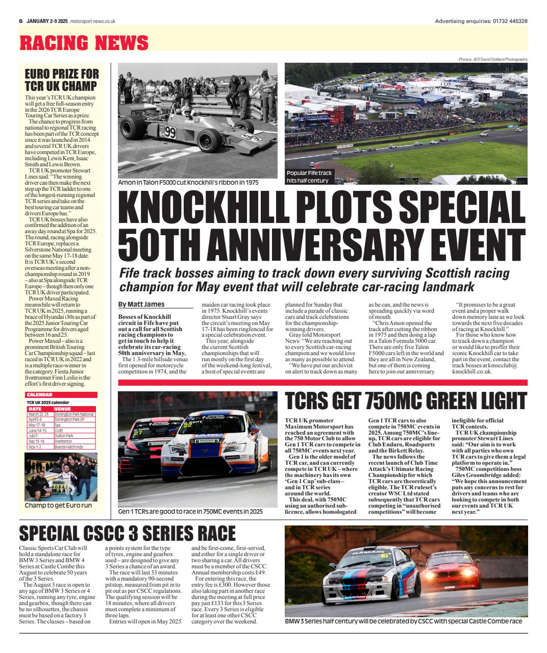 Motorsport News Preview Pages