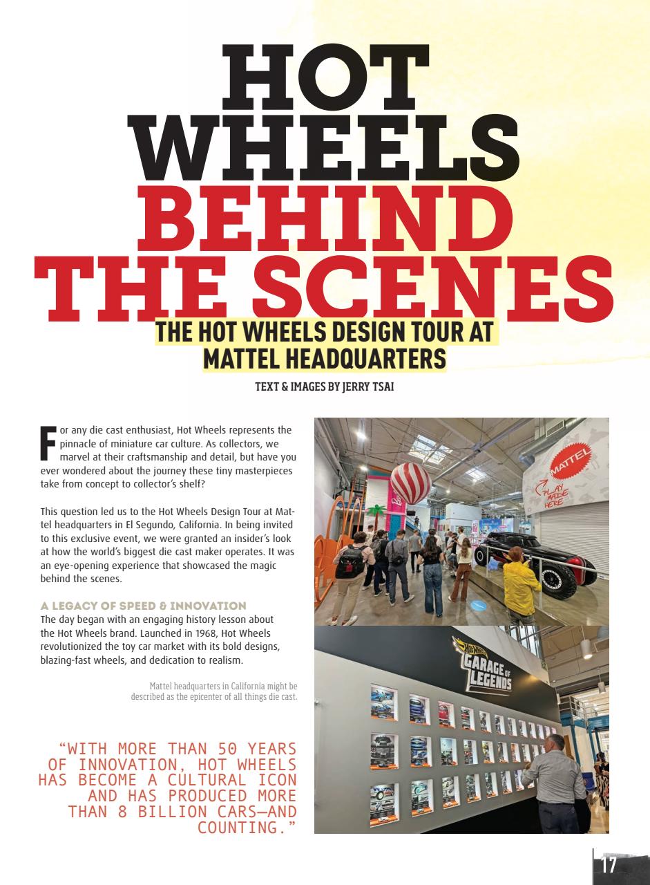 Die Cast X Magazine Preview Pages