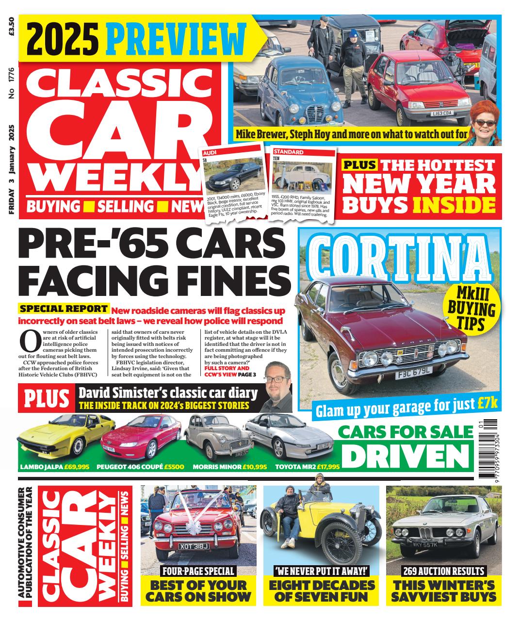 Classic Car Weekly Preview Pages