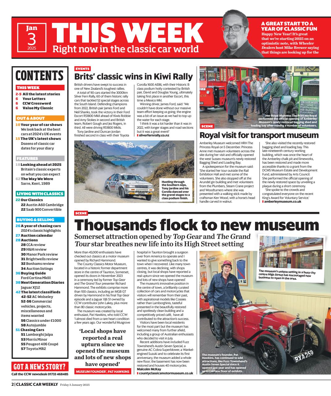 Classic Car Weekly Preview Pages