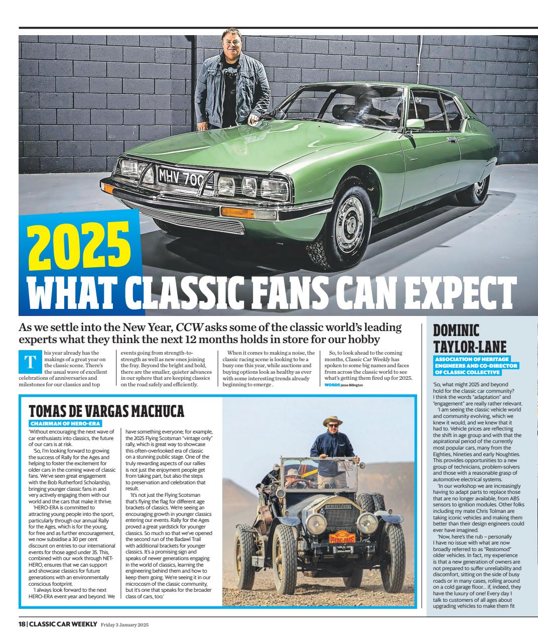 Classic Car Weekly Preview Pages