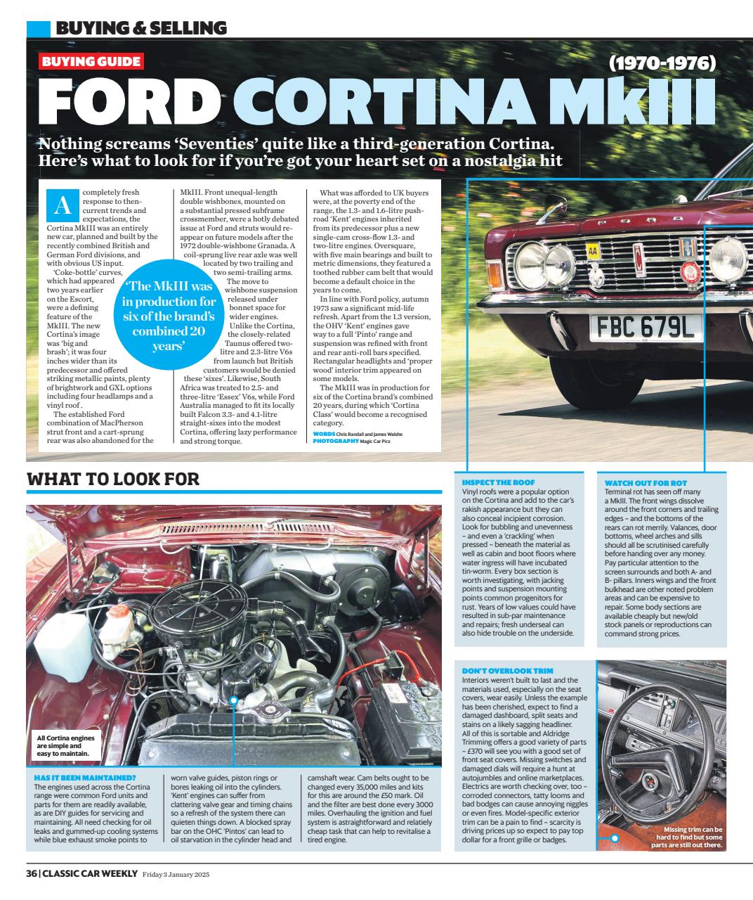 Classic Car Weekly Preview Pages