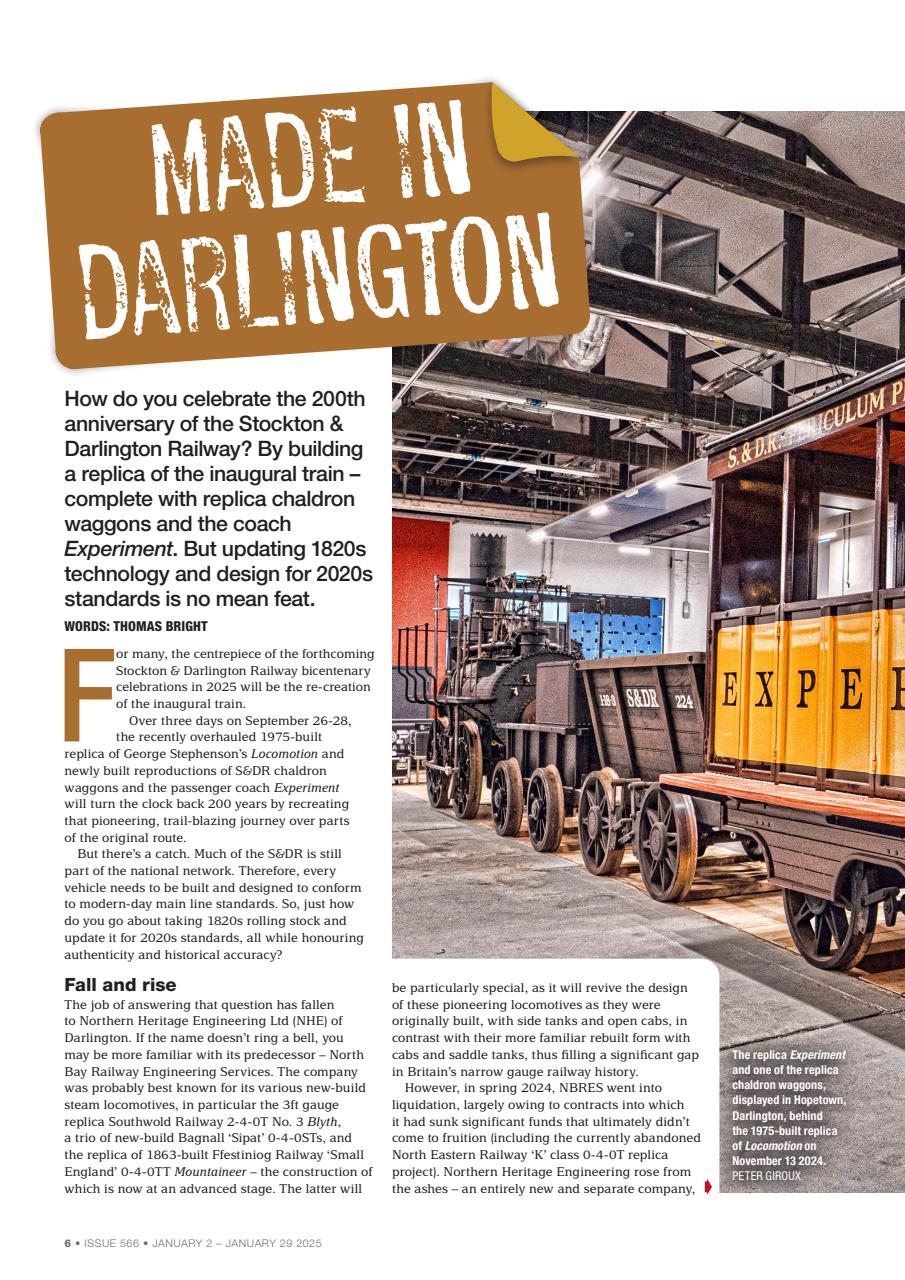 Steam Railway Preview Pages