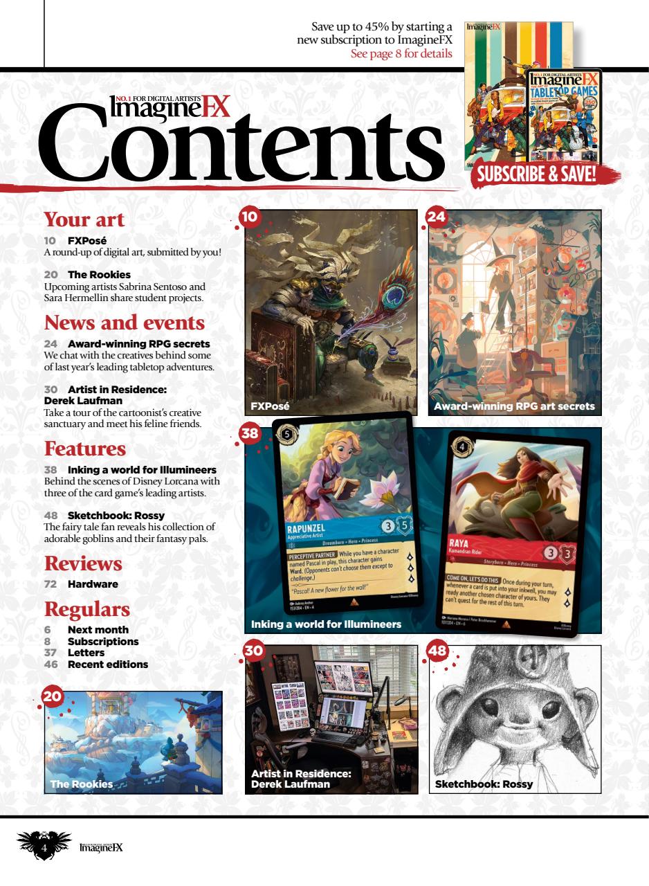 ImagineFX Preview Pages