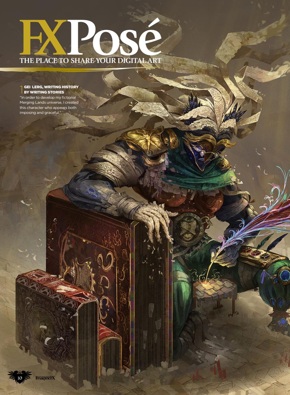 ImagineFX Preview Pages