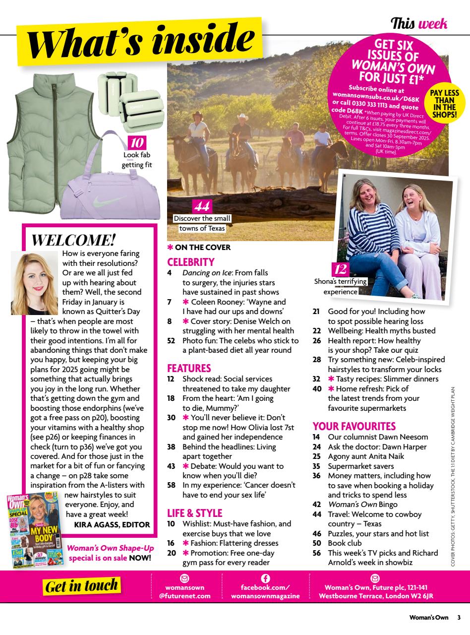 Woman's Own Preview Pages