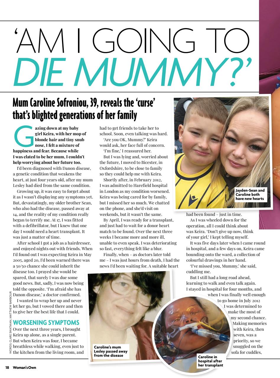 Woman's Own Preview Pages