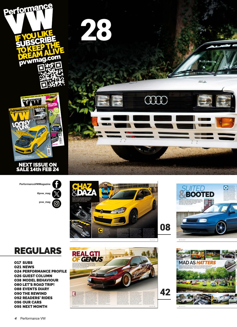 Performance VW Preview Pages