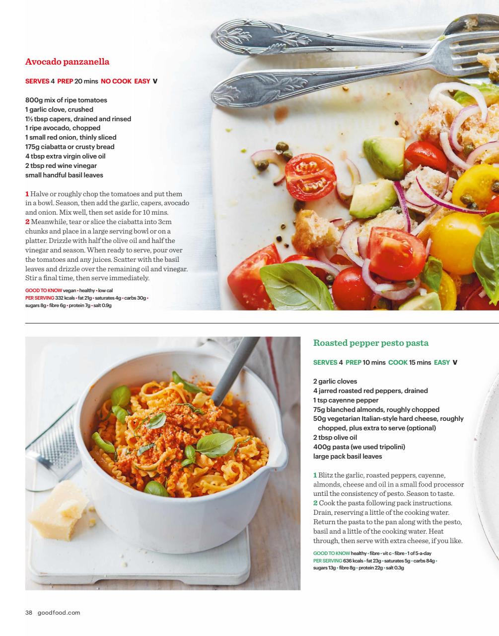 Good Food Magazine Preview Pages