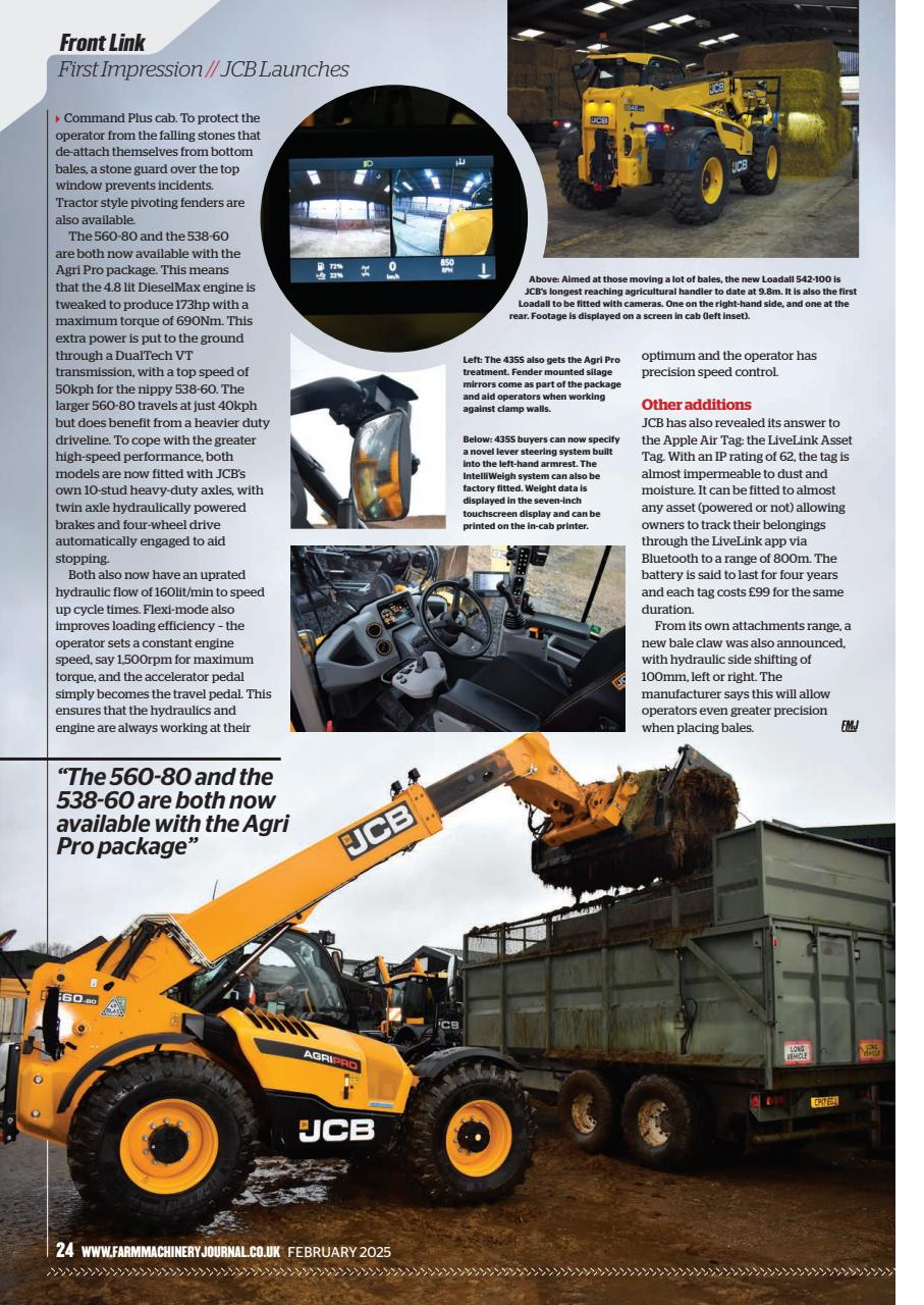Farm Machinery Journal Preview Pages