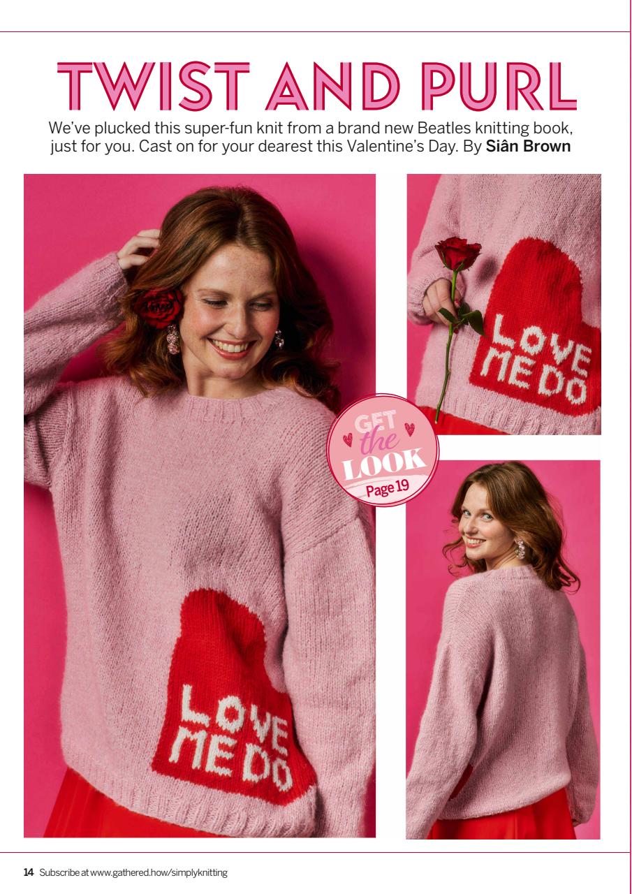 Simply Knitting Preview Pages