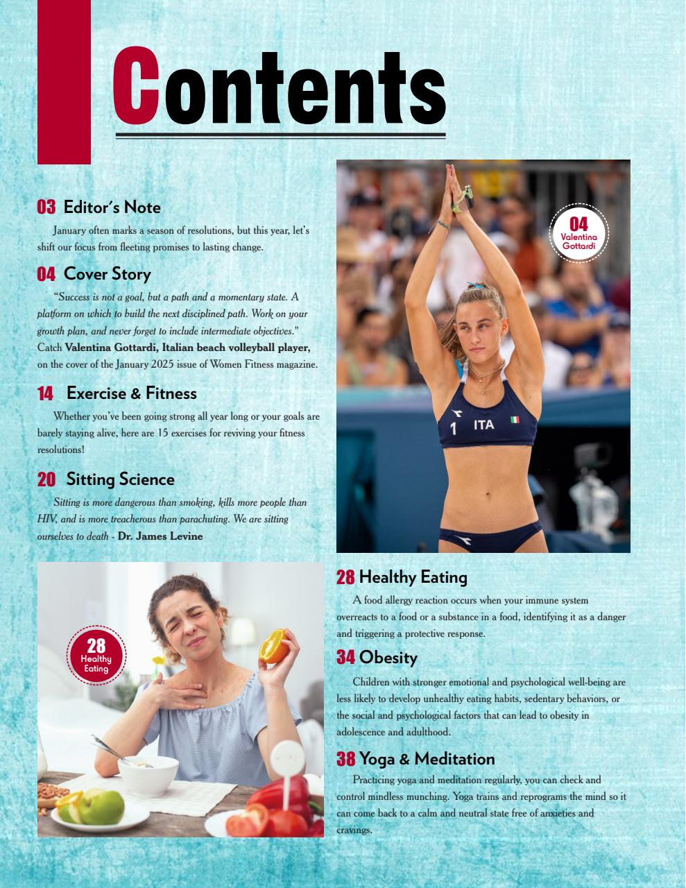 Women Fitness Preview Pages