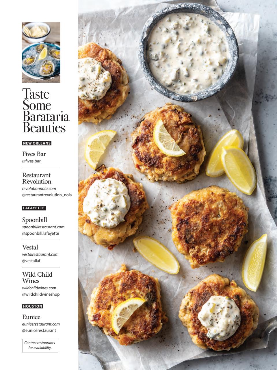 Louisiana Cookin’ Preview Pages