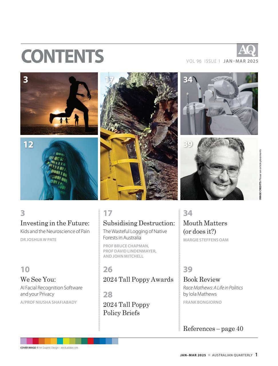 AQ: Australian Quarterly Preview Pages