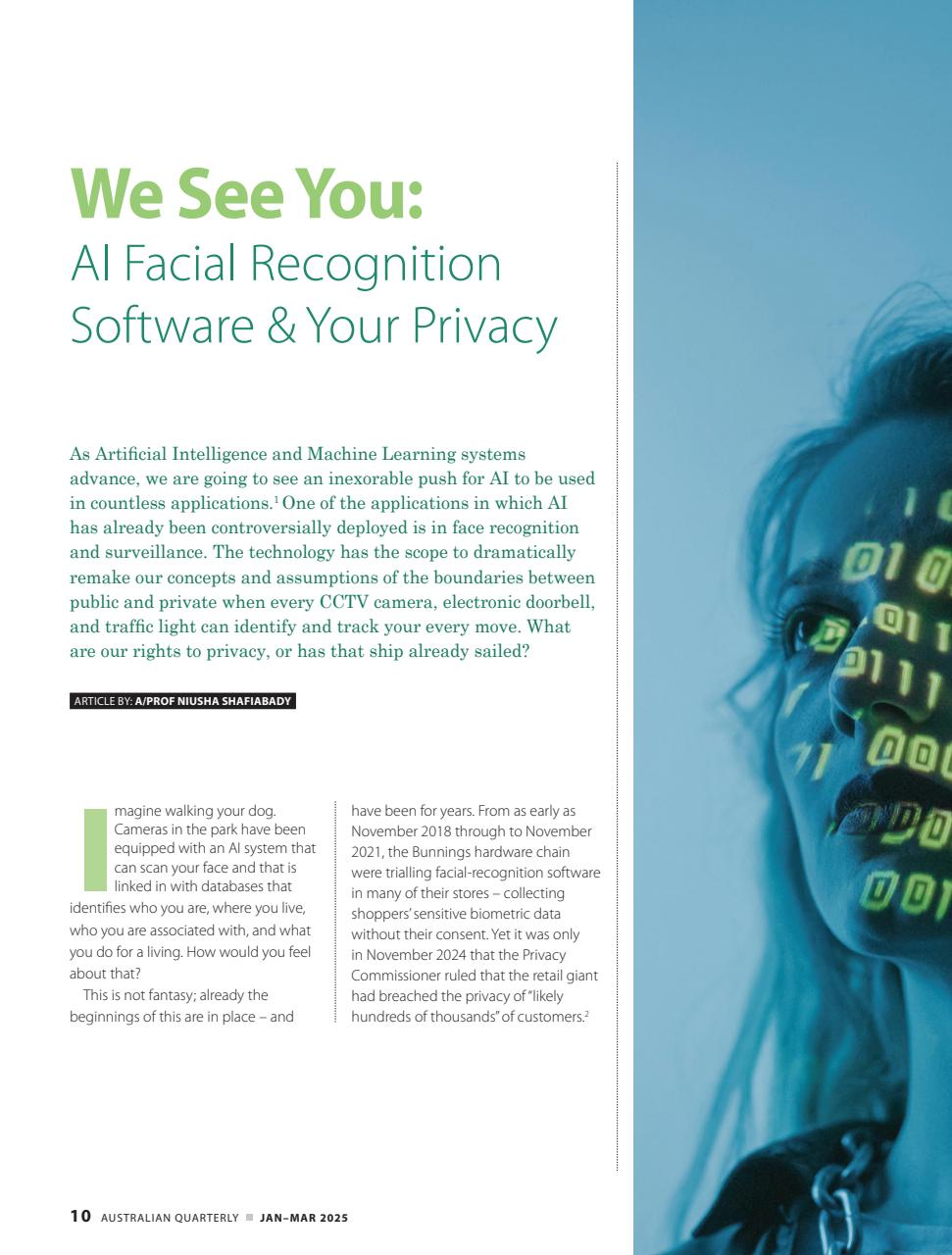 AQ: Australian Quarterly Preview Pages