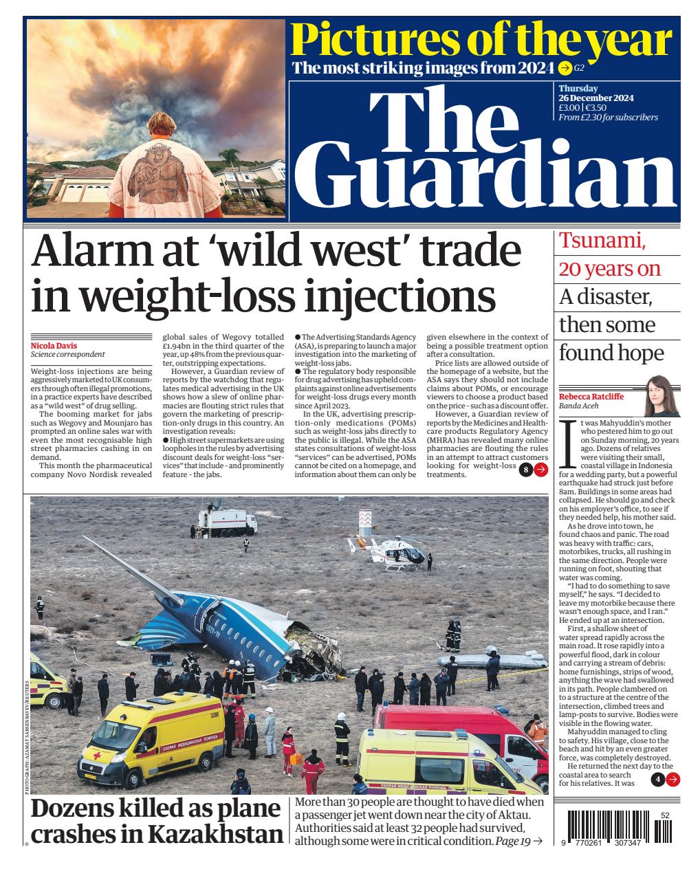 The Guardian Newspaper Preview Pages