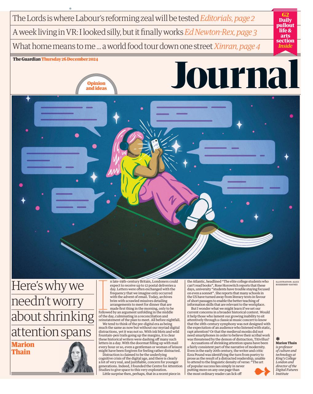 The Guardian Newspaper Preview Pages