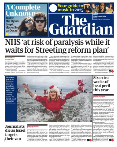 The Guardian Newspaper issue Friday, 27 December 2024
