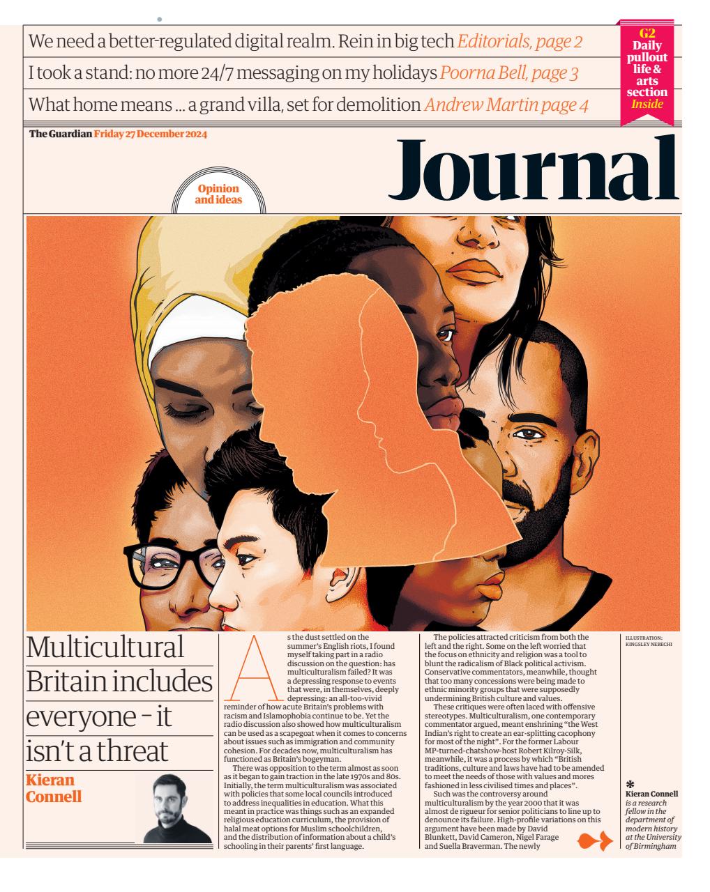 The Guardian Newspaper Preview Pages
